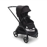 Bugaboo 5 Dragonfly – Pushchair and First Bed Folding Carrycot with Cybex Cloud T Plus, T Base and Adapters - Midnight Black