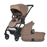 Silver Cross Dune 2 Pushchair & First Folding Carrycot - Mocha