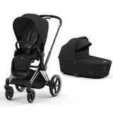 CYBEX Priam Pushchair with carrycot - Chrome and Black