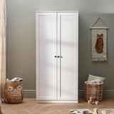 Silver Cross Bromley Wardrobe - White