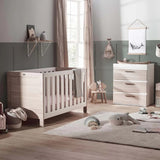 Silver Cross Cot Finchley Oak 3 Piece Set