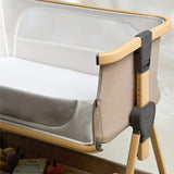 Silver Cross Lunar Bedside Crib