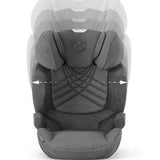 CYBEX Solution T i-Fix Plus Car Seat - Mirage Grey