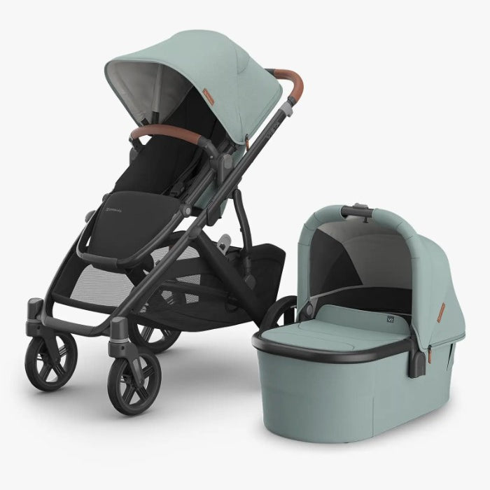 UPPAbaby Vista V3 Pushchair, Cybex Cloud T Plus, T Base & Adapters